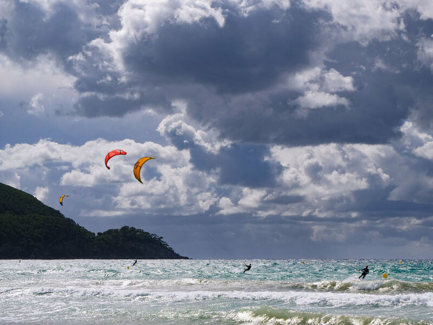 Kitesurfspot bij Les Lecques