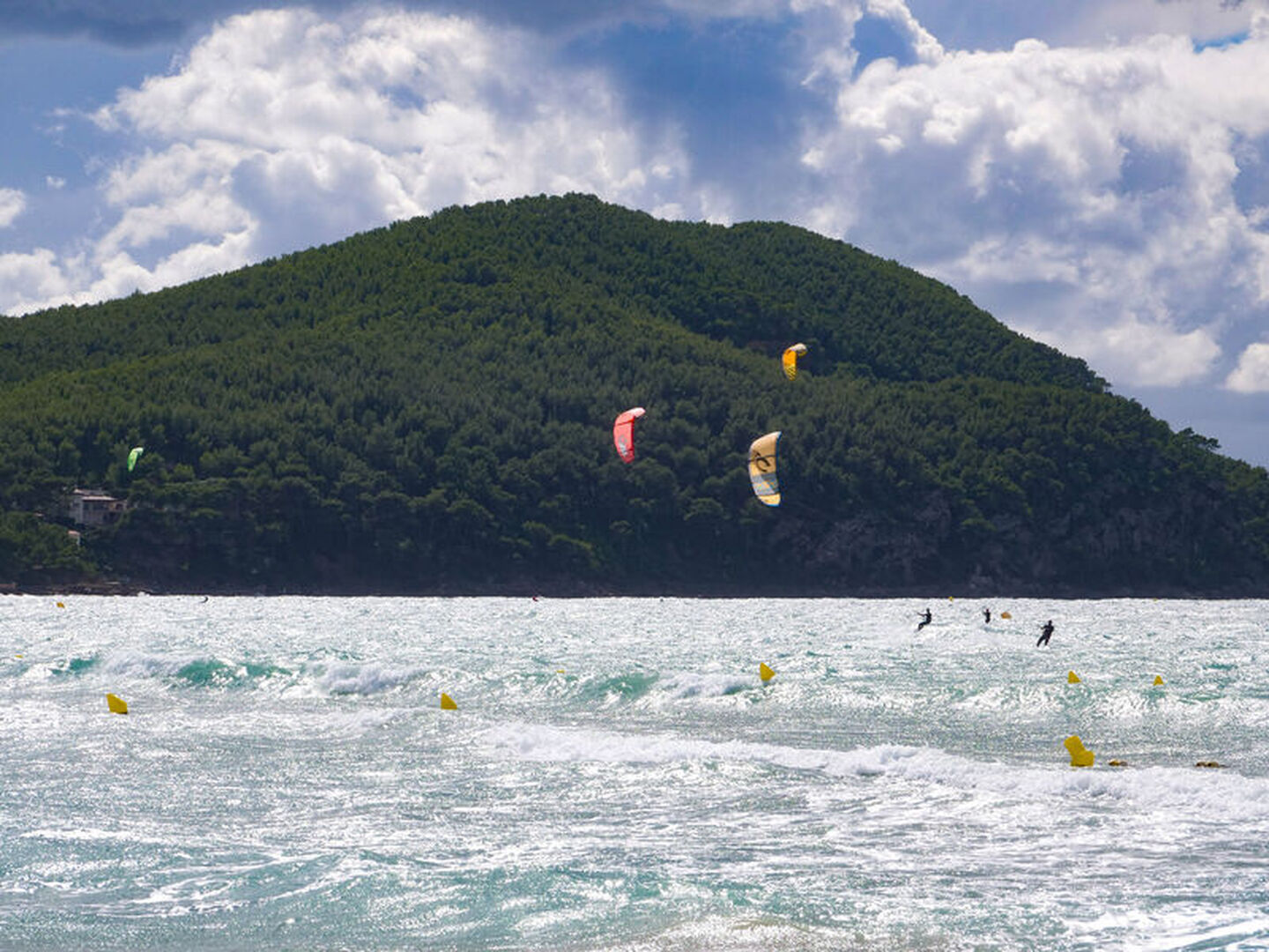 Kitesurfspot bij Les Lecques