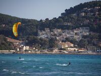 Kitesurfspot bij Les Lecques